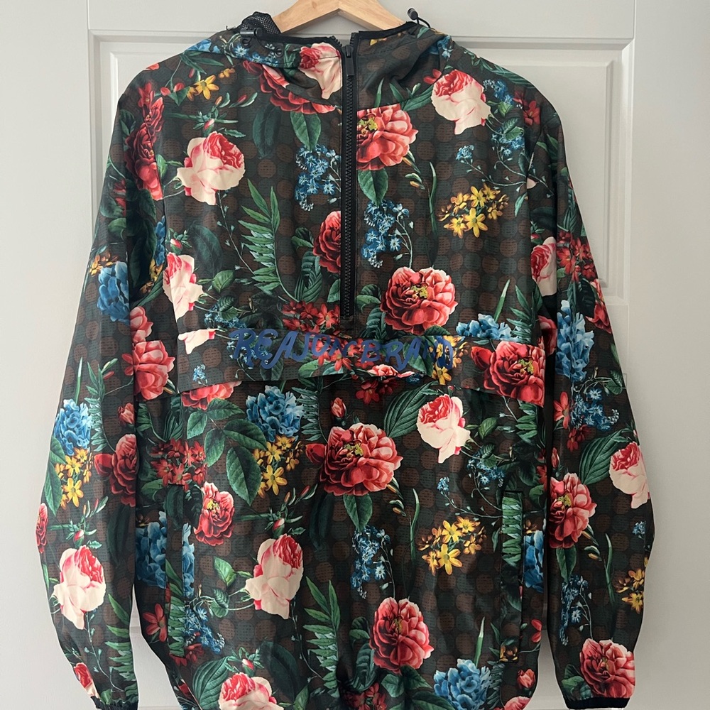Floral “Reason Brand” Jacket Vibrant Style